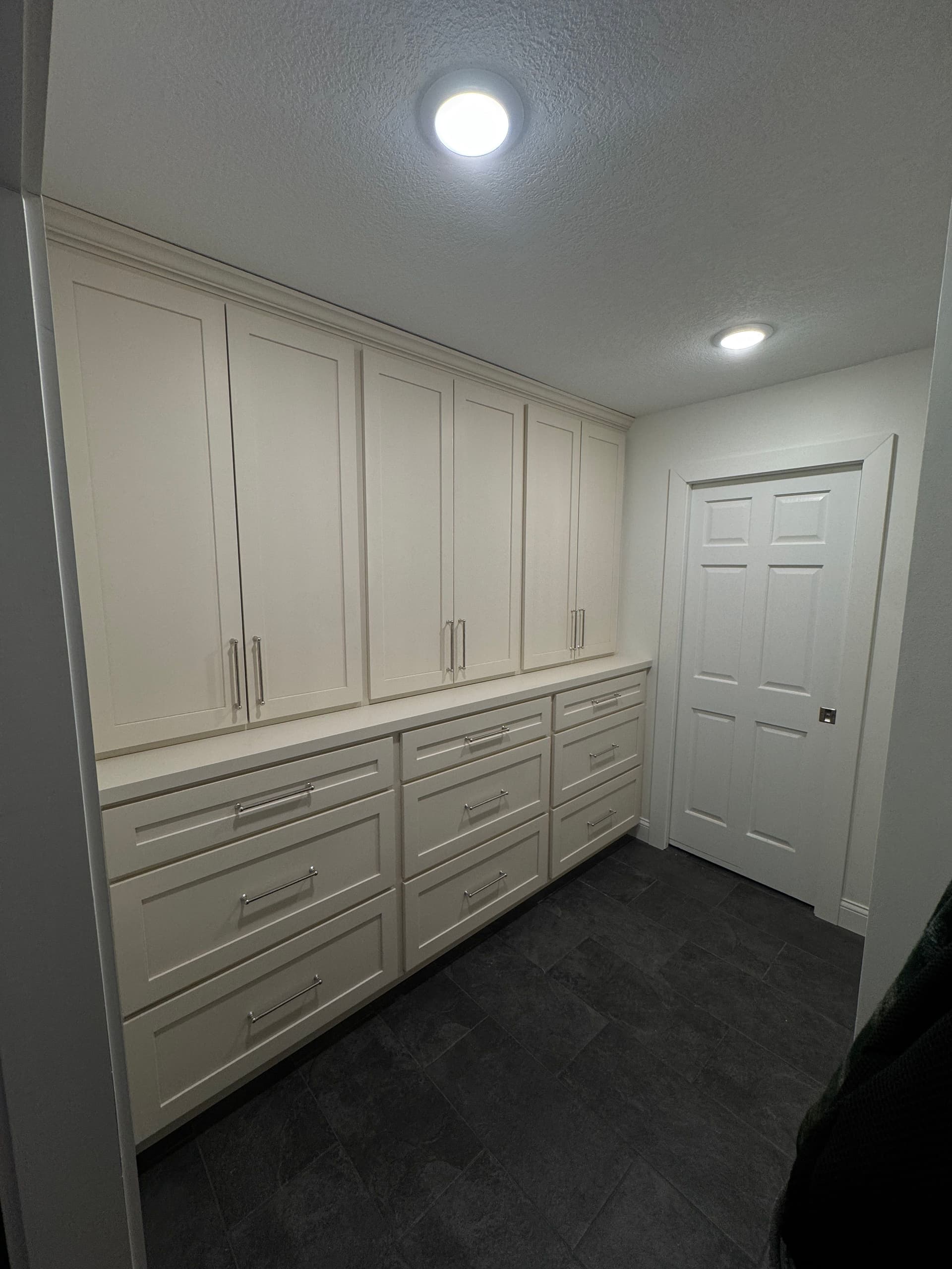 Dysfunctional Mudroom Turned Into a Butler's Pantry