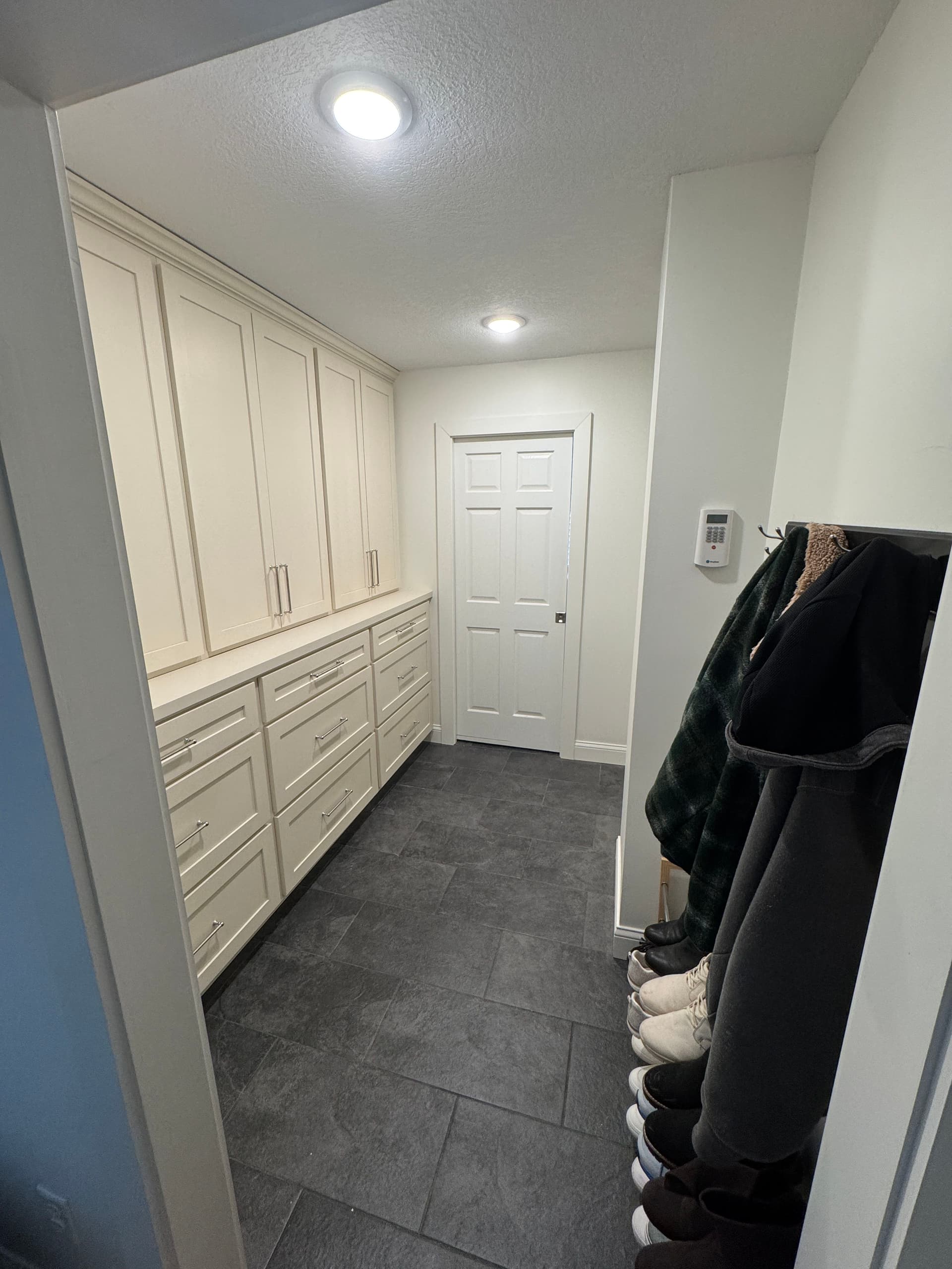 Gallery photos for Dysfunctional Mudroom Turned Into a Butler's Pantry: Image #1